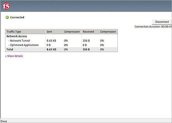 Screenshot of F5 Big-IP, Secure logon 5